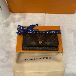 Louis Vuitton Authentic Monogram Canvas Key Case